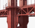 Golden Gate Bridge 3d model