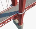 金门大桥 3D模型