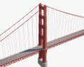 Міст Золота Брама 3D модель