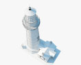 Yaquina Head 灯台 3Dモデル