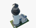 Yaquina Head Leuchtturm 3D-Modell