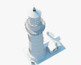 Yaquina Head 灯台 3Dモデル