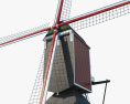 Sint Jan Moulin à vent Modèle 3d