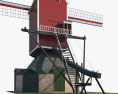 Sint Jan Windmühle 3D-Modell