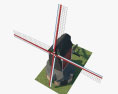 Sint Jan Molino de viento Modelo 3D