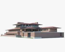 Robie House 3D model