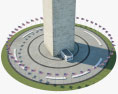 Washington Monument Modèle 3d