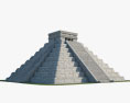 ククルカンのピラミッド 3Dモデル