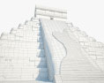 Пирамида Кукулькана 3D модель