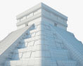 ククルカンのピラミッド 3Dモデル