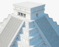 Піраміда Кукулькана 3D модель