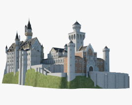 Neuschwanstein Castle 3D model