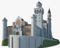 Castelo de Neuschwanstein Modelo 3d