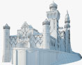 ノイシュヴァンシュタイン城 3Dモデル
