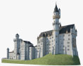 Замок Нойшванштайн 3D модель