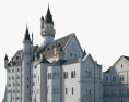 Замок Нойшванштайн 3D модель