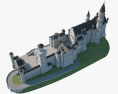 ノイシュヴァンシュタイン城 3Dモデル