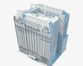 Отель Плаза 3D модель