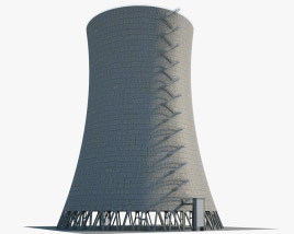 冷卻塔 3D模型