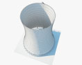 Cooling tower Satsop 3d model