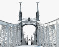 Мост Свободы (Будапешт) 3D модель