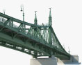 Budapest Ponte della Libertà Modello 3D