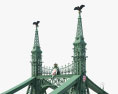 Budapest Ponte della Libertà Modello 3D