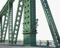 自由橋 3Dモデル