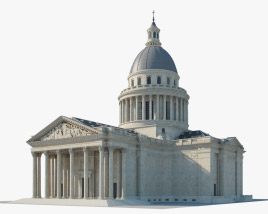 Pantheon Paris 3D model