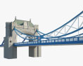 Tower Bridge Modello 3D