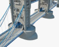 Тауэрский мост 3D модель