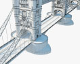 タワーブリッジ 3Dモデル