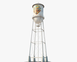 Водонапірна башта Warner Bros 3D модель