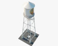 Warner Bros. Water Tower 3d model