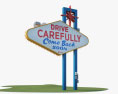 Welcome to Fabulous Las Vegas sign 3d model