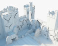 Bodiam Castle 3d model