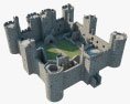 Bodiam Castle 3d model