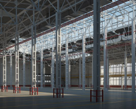 Warehouse 3D model