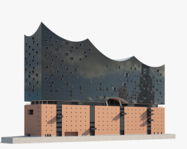 易北愛樂廳 3D模型