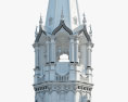 Часы на Спасской башне 3D модель