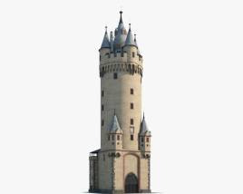 Eschenheimer Turm 3D model