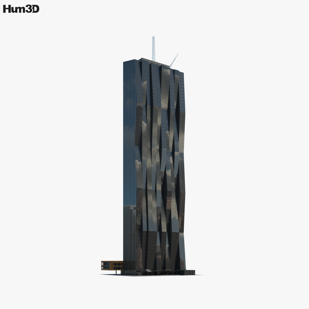 DC Tower 3D-Modell