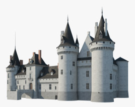 Castle of Sully sur Loire 3D model