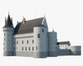 Замок Сюллі-сюр-Луар 3D модель