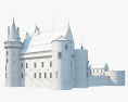 Castillo de Sully-sur-Loire Modelo 3D