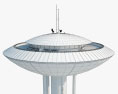 Haukilahti Torre de água Modelo 3d