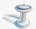 Haukilahti Torre dell'acqua Modello 3D