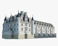 Castelo de Chenonceau Modelo 3d