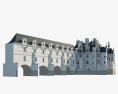Schloss Chenonceau 3D-Modell