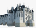 Замок Шенонсо 3D модель